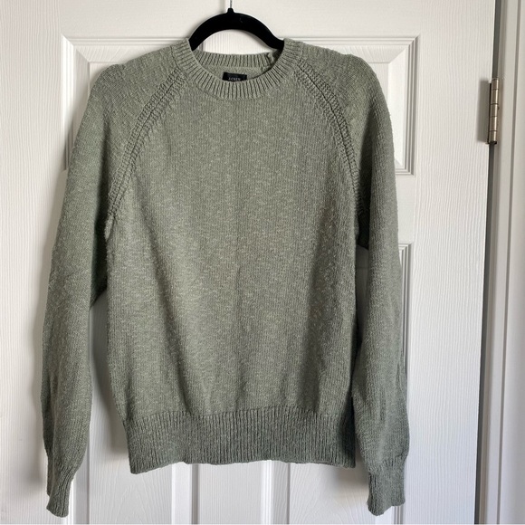 J. Crew Sweaters - J. Crew Size Small Sage Green Cotton Sweater